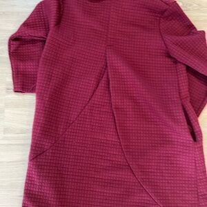Elegant Burgundy Turtleneck Sweater